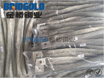 兩端壓銅管銅絞線導電帶